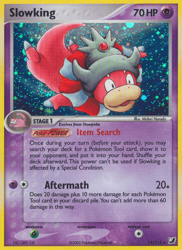 Slowking Pokemon card