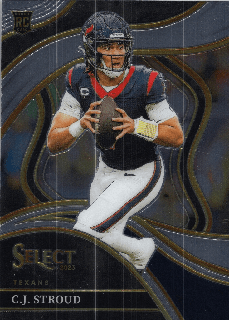 C.J. Stroud Panini Select football card